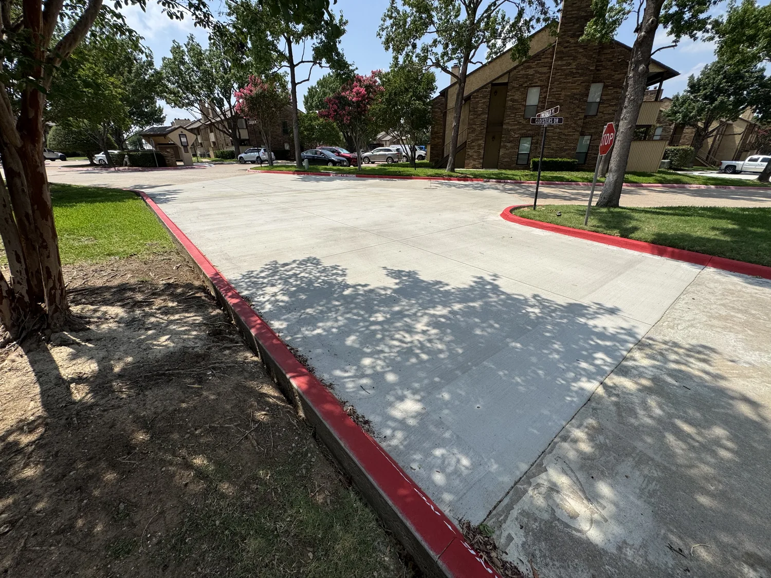 Poured to spec, documented to match by Lucky’s Concrete in San Antonio